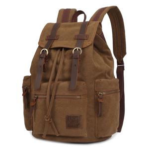 빈티지 캔버스 배낭 남성과 여성 가방 여행 학생 캐주얼 하이킹 여행 캠핑 배낭 Mochila Masculina