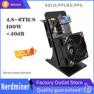 NerdMinerQaxe++6TH/s 솔로 비트코인 ​​채굴기 추첨권 BTC 암호화폐 채굴기 리그 비트택스 비트코인 ​​채굴기용 오픈 소스 ASIC 채굴기
