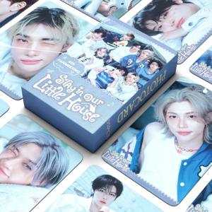 55개/92개 아이돌 SKZOO 스트레이 키즈 새 시리즈 6번째 팬미팅 로모 카드 엽서 펠릭스 현진 지성 우진 찬 팬 선물