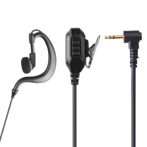 모토로라 코브라 양방향 라디오용 PPT 마이크 이어피스, 2.5mm 1 핀 G 모양 이어폰