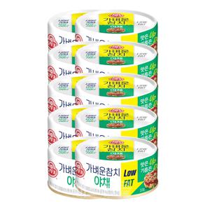 오뚜기 가벼운참치 야채 135g 10개