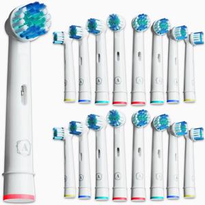 Oral-B 소닉 전동 칫솔 Fit Advance Power/Pro Health/Triumph/3D Excel/Vitality 4/8/16pcs 교체용 브러시 헤드