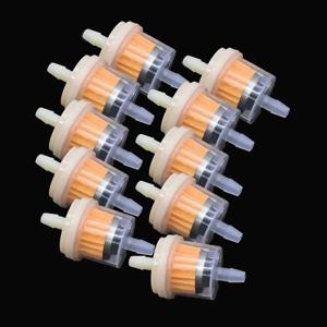 20/10pcs 오토바이 오토바이 스쿠터 먼지 자전거 ATV에 대 한 전문 범용 가솔린 가스 연료 가솔린 오일 필터