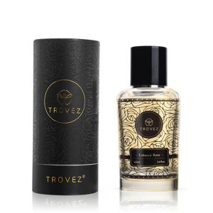 TROVEZ 담배 로즈 100ml 향수 오래 지속되는 향기 풍부한 남여 향수 향기 선물 남성 여성을위한 아로마 바디 스프레이 향수