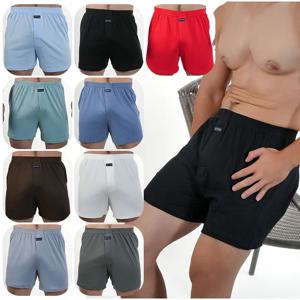 1pcs 남성용 피자마 100% 코튼 파자마 반바지 여름 솔리드 탄성 허리 짧은 바지 캐주얼 통기성 남성 복서 반바지 홈 반바지