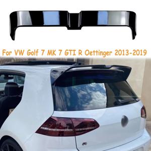 폭스바겐 골프 7 MK 7 GTI R 오에팅어 2013-2019 차량용 상단 테일 윙 고정형 윈드 스포일러 리어 트렁크 루프 스포츠 스포일러 윙 스타일링