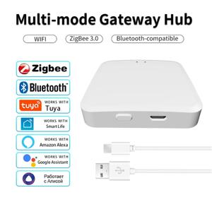 투야 지그비 멀티 모드 게이트웨이 허브 스마트 홈 WiFi 브리지 블루투스 메시 스마트 라이프 리모컨 (알렉사, 구글 홈, 앨리스 지원)