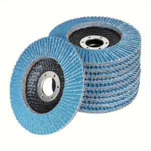 125mm 금속 샌딩 플랩 디스크 앵글 그라인더 휠 블레이드 40/60/80/120 그릿 플랩 샌딩 디스크 앵글 그라인더 연마 휠