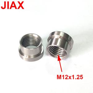 O2 산소 센서 M12 x 1.25 스테인리스 스틸 304 암나사형 계단식 용접 부싱 미터법 장착 보스