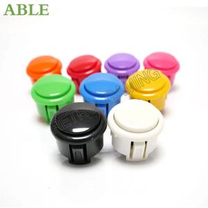 12PCS 아케이드 푸시 버튼 복사 Sanwa OBSF 30mm 아케이드 캐비닛 게임 버튼 스위치 Jamma MAME 기계 DIY 부품