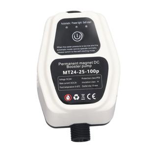 완전 자동 지능형 감지 저소음 수압 증강 펌프 부스터 펌프 100W 24V 25L 압력 증강 펌프