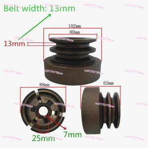 1개 더블 그루브 벨트 클러치 188F/190F/GX390/GX420 엔진에 적합 20mm/25mm 축 출력 물 펌프/커터용