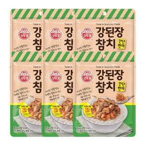 오뚜기 간단한끼 강된장참치 95g 6개