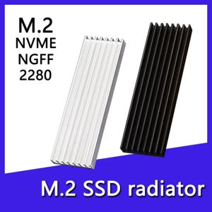 PS5 데스크탑 PC용 알루미늄 M.2 SSD 쿨러 라디에이터 - NVME NGFF 2280 솔리드 스테이트 하드 디스크 히트싱크 및 써멀 패드 포함