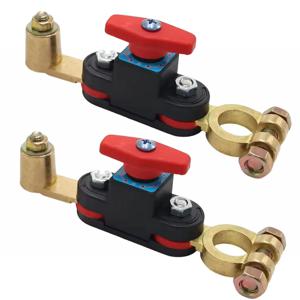 12V 24V 자동차 배터리 차단 스위치 양방향 연결 회전 가능 차단 스위치 전원 차단 방지 누전 차단기
