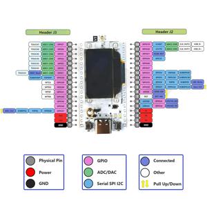 Heltec LoRa32 V3 개발 보드 ESP32 SX1262 868MHz 915MHz 0.96인치 OLED WiFi BLE Type-C IoT용 Meshtastic 아두이노