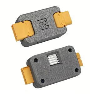 M09K XT60 안티 스파크 전자 스위치 7-30V 50A 전원 켜기/끄기 컨트롤러 드론/RC 자동차용 2-7S 리포 배터리와 호환 가능