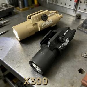 X300- 다기능 라이트: 20mm 레일에 적합, 장난감 에어소프트 총, 사냥, CS 경기용