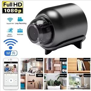 1080P HD 미니 카메라 WiFi 무선 HD 야간 투시 카메라 홈 X5 원격 카메라 어린이 애완동물 안전 모니터링