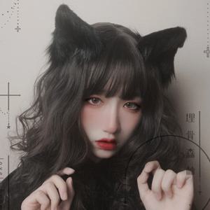 고양이 귀 애니메이션 로리타 헤어 액세서리 귀 코스프레 카와이 가발 고딕 머리 장식 로리타 액세서리 고양이 귀 머리 밴드