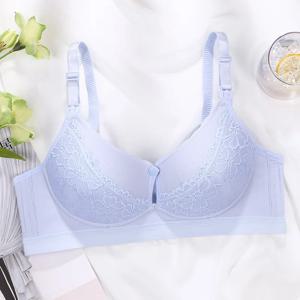 새로운 코튼 부드럽고 편안한 임산부 모유 수유 브래지어 수집 안티 처짐 및 스틸 링 무료 여성 속옷