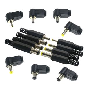 5.5x2.1/2.5mm DC 수 잭 전원 플러그 어댑터 2.5x0.7mm 3.5x1.1/1.3 4.0/4.8x1.7mm 6.3*3.0mm 수 잭 소켓 오디오 커넥터