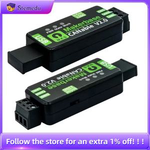 새로운 Makerbase CANable 2.0 USB-CAN 어댑터 분석기(케이스 포함) CANFD Slcan SocketCAN CANdleLight Klipper for Raspberry Pi