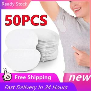 새로운 50/30/10pcs 겨드랑이 드레스 의류 겨드랑이 관리 땀 향기 땀 패드 방패 흡수 탈취제 패드