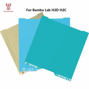 BIGTREETECH 팬더 빌드 플레이트 CryoGrip Pro 시트 스프링 스틸 3D 프린터 부품 (밤부랩 H2D H2C 3D 프린터용)