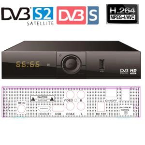 디지털 위성 TV 수신기, FTA DVB-S2 셋톱박스, H.264 MTK7601 동글 DVB S2 튜너 디코더, 접시형 안테나 필요
