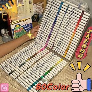 12-80색 아크릴 물감 아트 마카펜 DIY 손으로 그린 그림 카드, 세라믹, 돌, 머그잔, 유리, 패브릭, 옷, 신발용