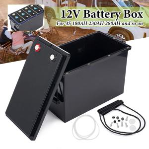 230AH 280AH 4S 배터리 저장 박스 12V 태양광 셀 케이스 RV 요트 DIY 휴대용 배터리 저장 플라스틱 리튬 배터리