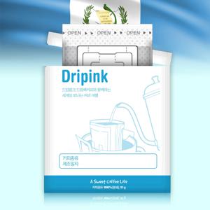과테말라 안티구아 커피백 10g X 70봉 강한 바디감 오렌지 피칸 카라멜 맛 드립핑크 커피 티백