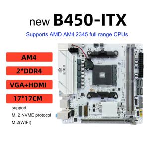 새로운 데스크탑 컴퓨터 ITX 미니 마더보드 (M.2 마더보드 포함) H61S-ITX H81S-ITX H510-ITX H310-ITX B75-ITX B85M-ITX B450-ITX
