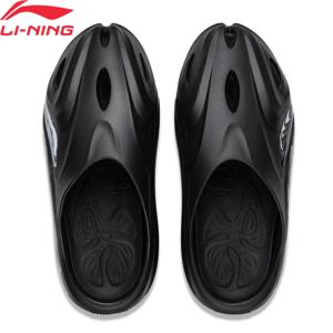Li-Ning 남성용 BAD5 DOOM CROC 야외용 슬리퍼 가볍고 편안한 LiNing 패셔너블 샌들 ABTW005
