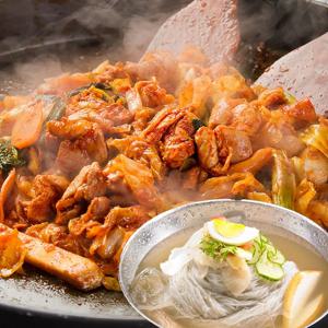 참닭 춘천 닭갈비700g4팩+평양냉면(면2kg+동치미육수10봉)총10인분