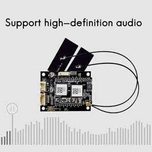 ABKN-Wifi 2.4G&블루투스 5.0 APP 제어 다중 소스 모듈 오디오 증폭기 스피커 모듈은 Airplay DLNA를 지원합니다.