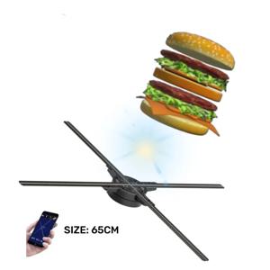 LED 홀로그램 디스플레이 무안경 입체 65cm 광고 머신 프로젝터 HD LED 홀로그램 디스플레이 3D 홀로그램 팬