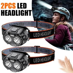 강력한 LED 헤드램프 IPX4 방수 비상용 헤드 플래시라이트 250LM XPE LED 헤드램프 500mAh 야외 낚시 캠핑 하이킹용