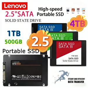 레노버 고속 SATA SSD 고속 SSD 4TB 500GB HD 1TB 내장 SSD 2TB 솔리드 스테이트 드라이브 노트북용 SSD