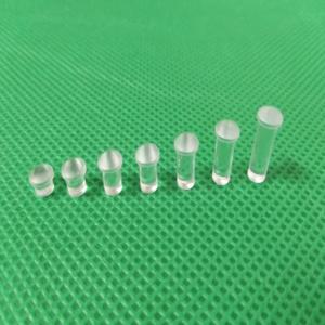 100PC 4MM 투명 컬러 라운드 라이트 파이프 PNL MNT 6MM-8.9MM 길이 4MM Led 다이오드 LED 튜브 갓 교체 PLP5-2