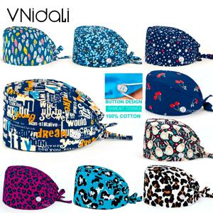 남성 코 튼 서 리 낀된 모자 코 튼 단추 모자 gorro quirofano mujer 숙 녀 실험실 작업 모자 의료 액세서리