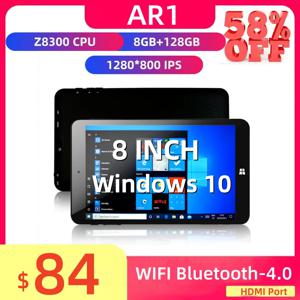 무료 배송 8인치 미니 태블릿 PC 1280x800IPS 쿼드 코어 2GB 램 32GB 롬 윈도우 10 Z8300 CPU 듀얼 카메라 와이파이 넷북