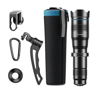 APEXEL HD 36X 망원 렌즈, 수동 줌 렌즈, 모바일 카메라, 휴대폰 렌즈, 셀카 삼각대, 스마트폰, 여행, 사냥, 하이킹용