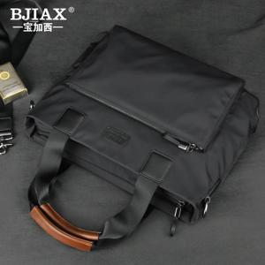 BJIAX 신사복 가방 가로 비즈니스 캐주얼 핸드백 나일론 옥스포드 천 캔버스 가방 크로스 바디 백 서류 가방