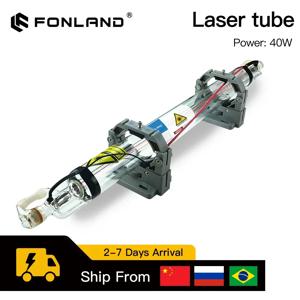 Fonland CO2 레이저 튜브 유리 레이저 램프, CO2 레이저 조각 절단기, K40 시리즈 손상 보증, 40W 길이 700mm