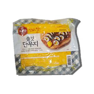 뿌리원 국내산 쫄깃단무지(슬라이스) 1kg
