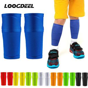 Lookdeel 축구 신 가드 슬리브, 성인 어린이 양말, 축구 스포츠 양말, 어린이 농구 스타킹, 소년 소녀, 1 쌍