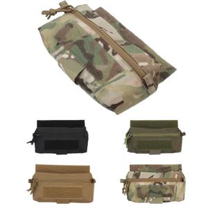 OPHIDIANTAC 전투 조끼 드레이프 백 JPC CPC LBT D3CR MK3 MK4 플레이트 랙 보관 용 미니 배꼽 덤프 드롭 백 허리 가방