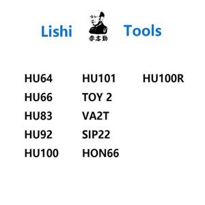 리시 2 in 1 툴 HU64 HU66 HU83 HU92 HU100 HU100R HU101 VA2T SIP22 HON66 ,TOY2 트랙 열쇠공 도구